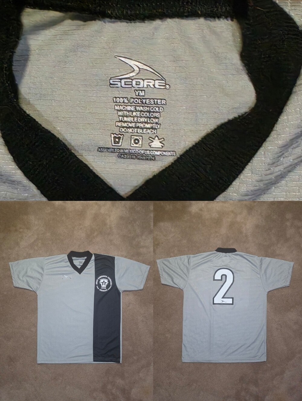 Kids U.S. Army Jersey Scocer Sz YM 12/14
